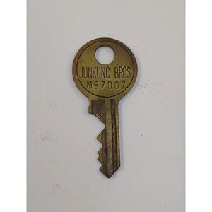 Vintage Key American JUNKUNC BROS M57007 Do Not Duplicate Padlocks File Cabinet